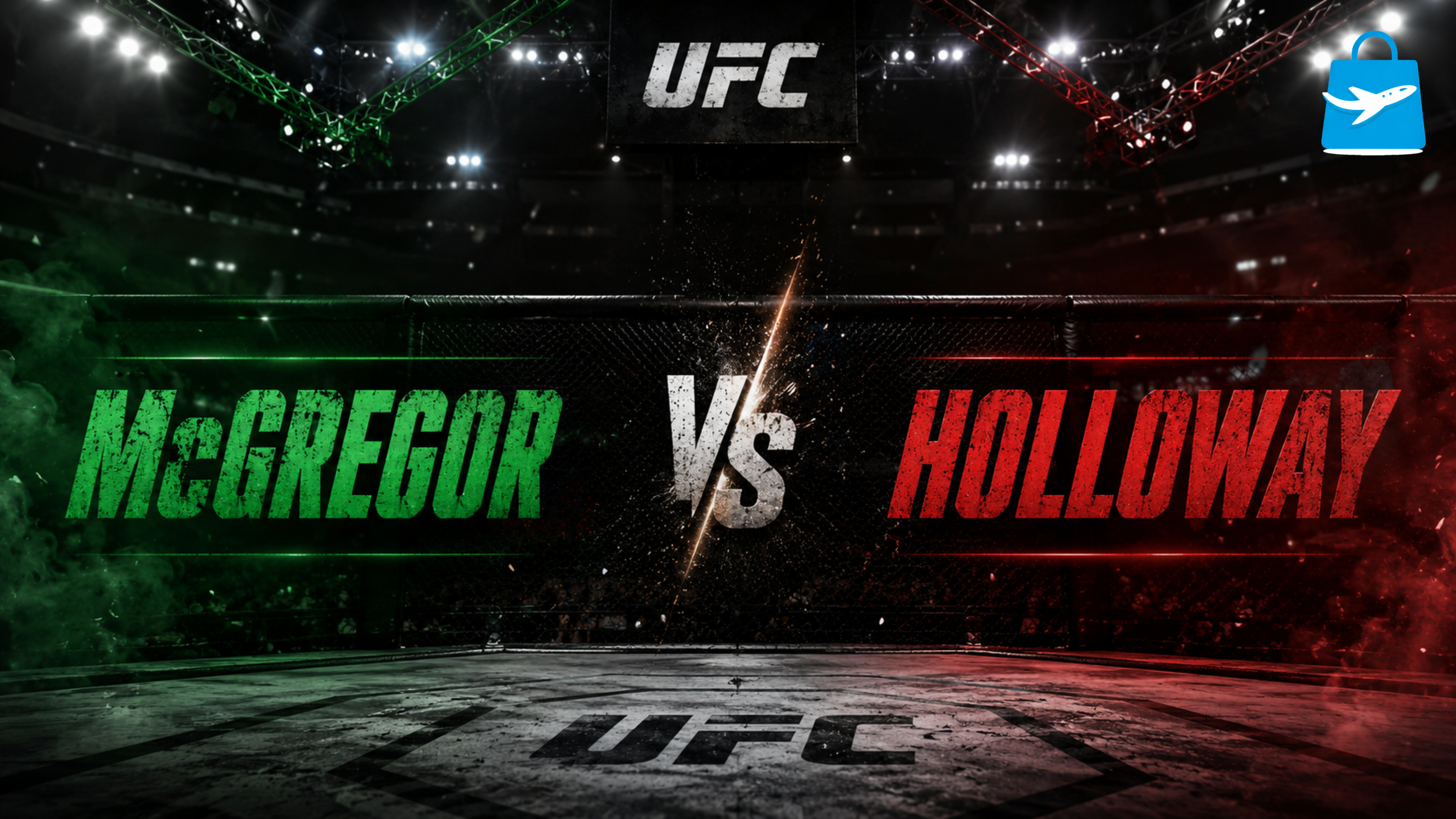 UFC McGregor vs Holloway Las Vegas 2026